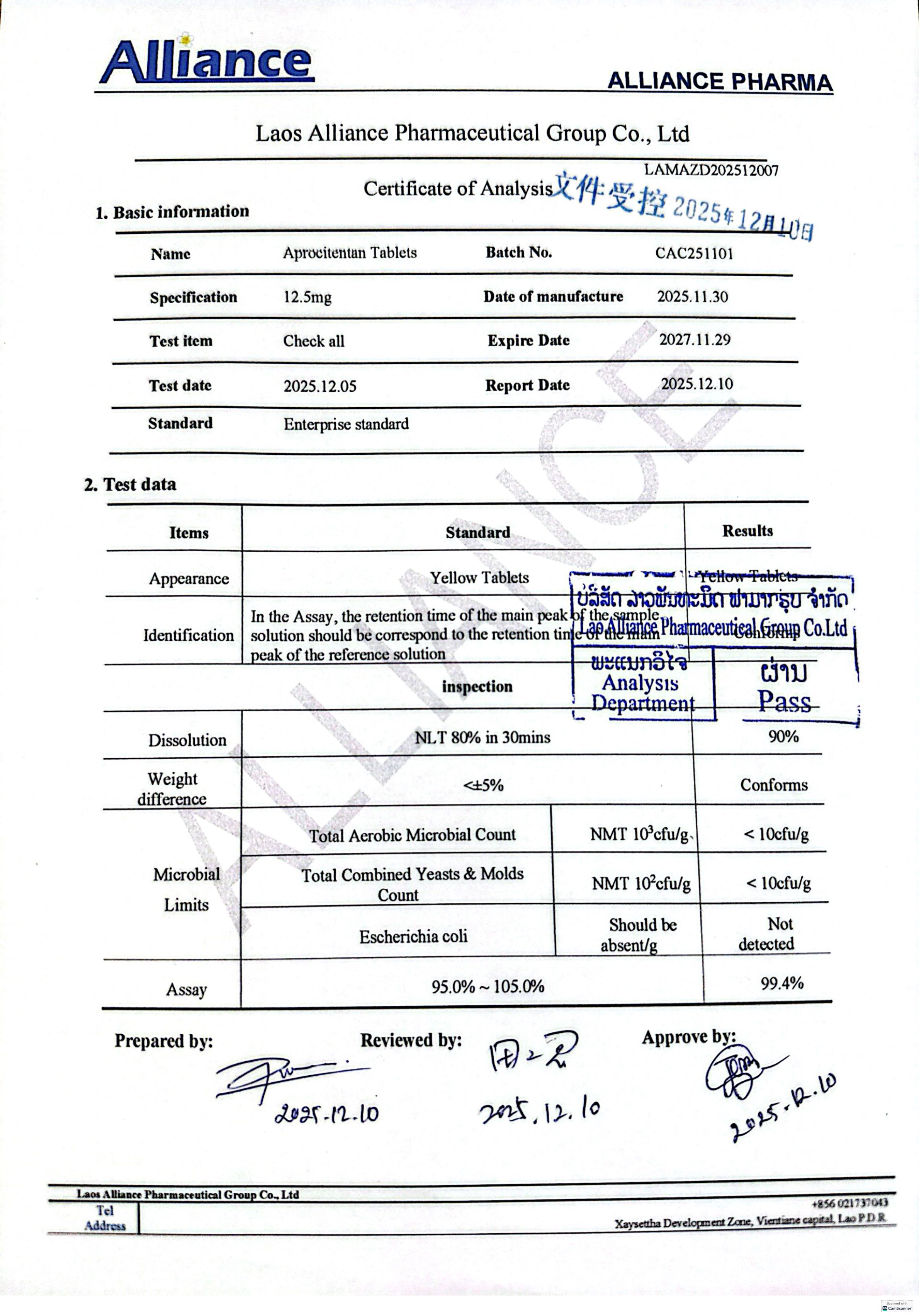 Product Information Image