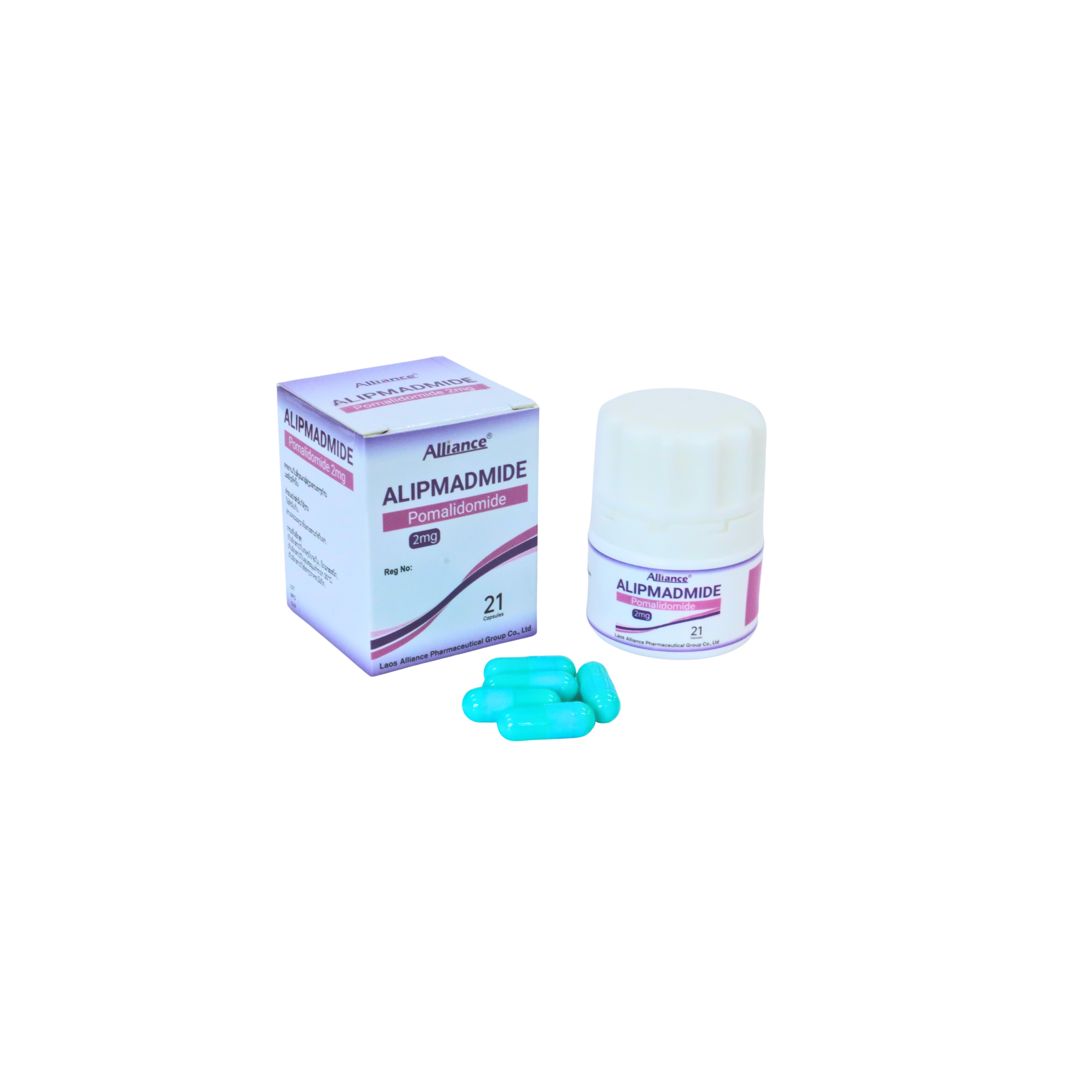 Pomalidomide pomalidomide 2mg/capsule 21 capsules/bottle Lao United Pharmaceutical [Logistics aging 7-14 days]