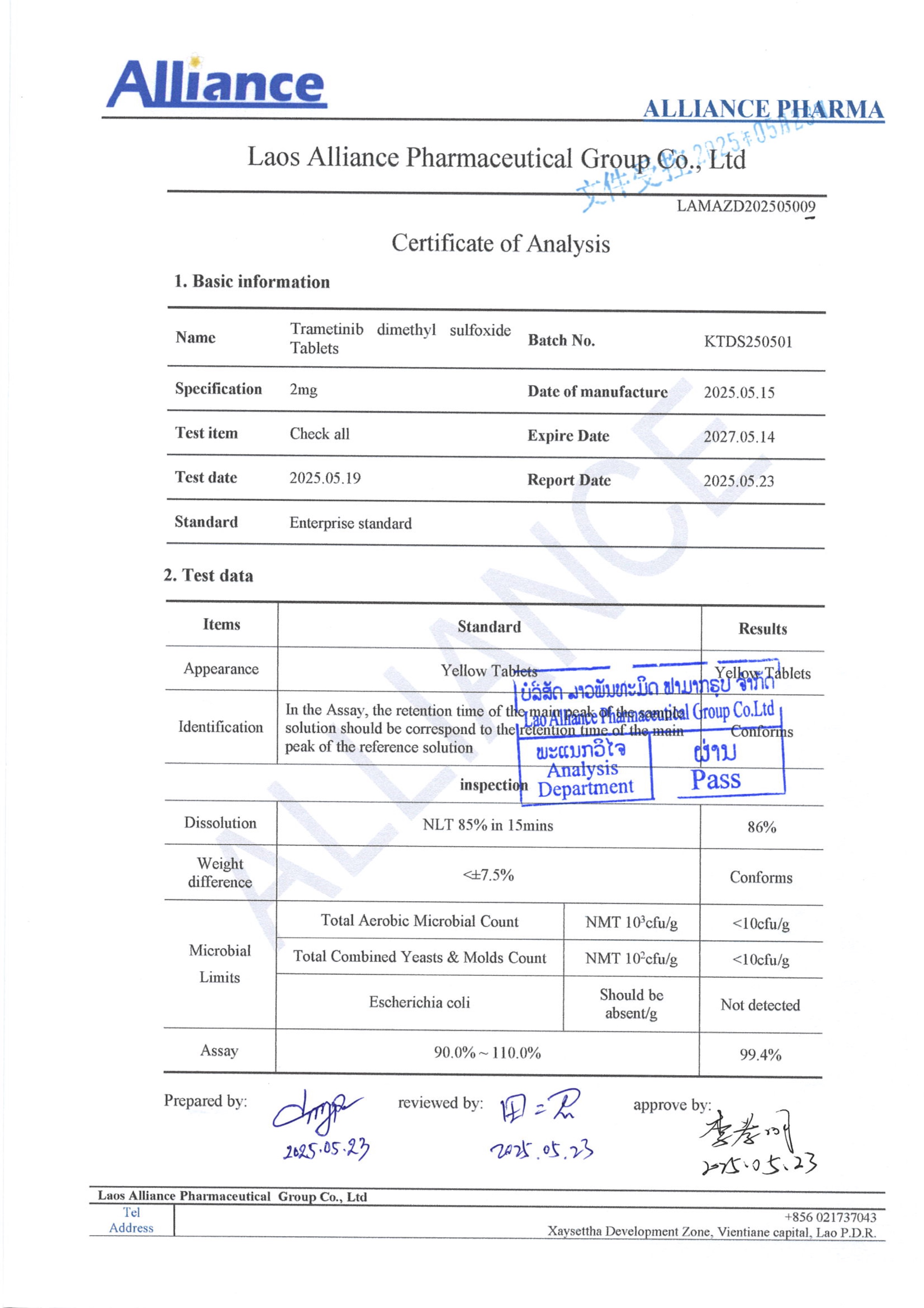 Product Information Image