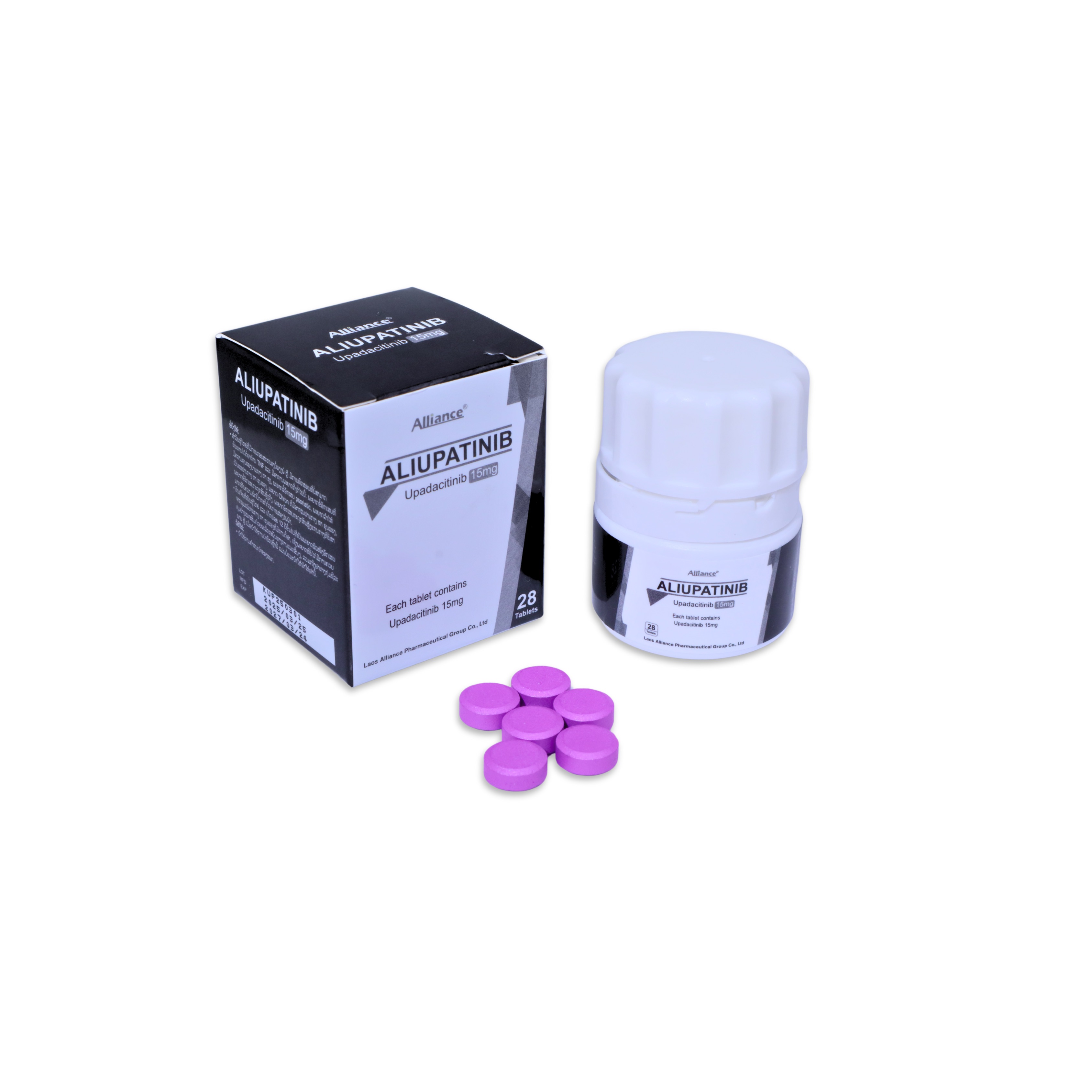 Upadacitinib 15mg/tablet 28 tablets/bottle Lao United Pharmaceutical [Logistics aging 7-14 days]