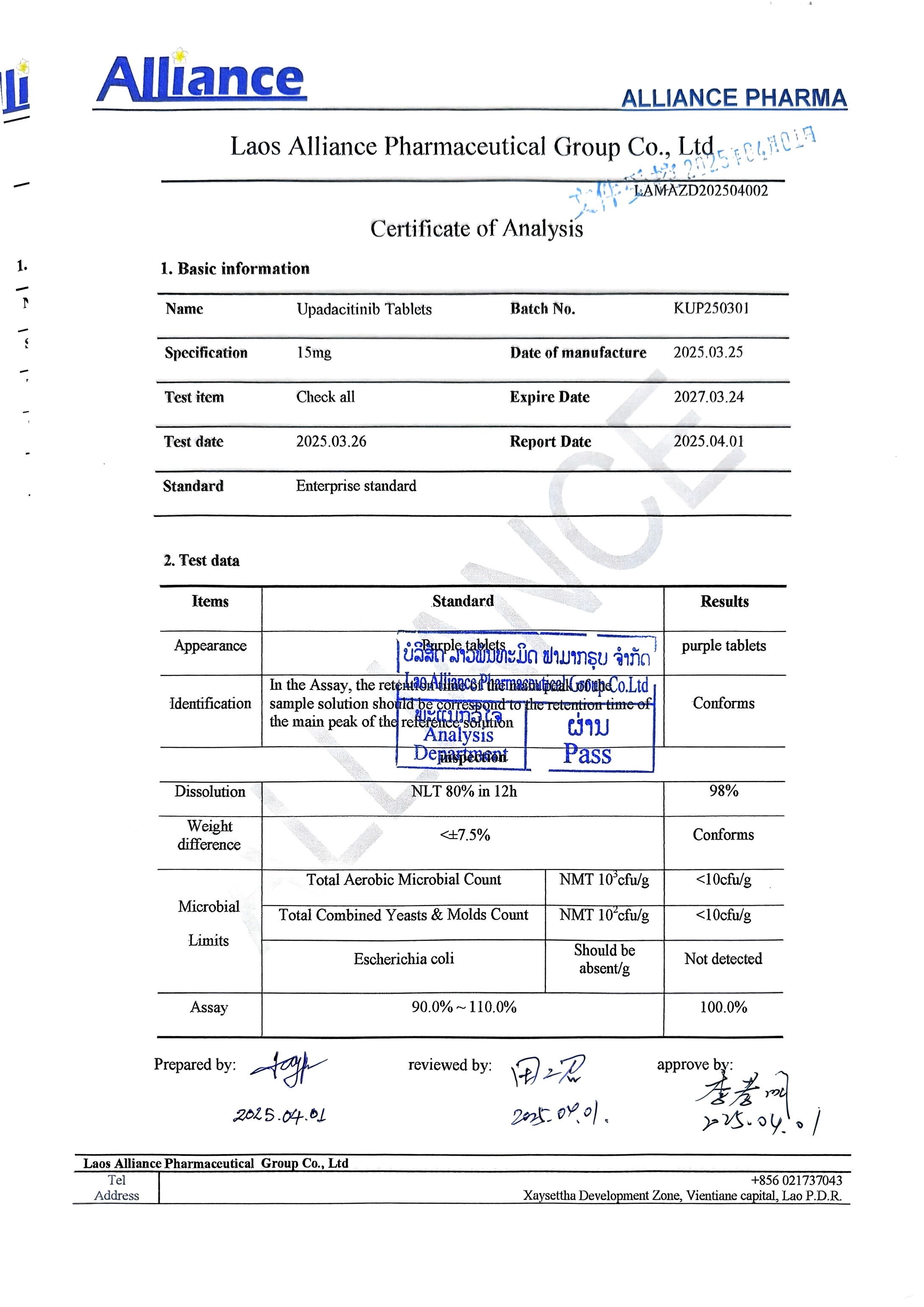 Product Information Image
