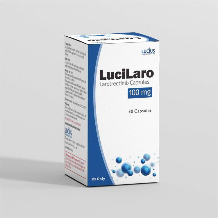 Larotinib capsules 100mg/capsule, 30 capsules/box