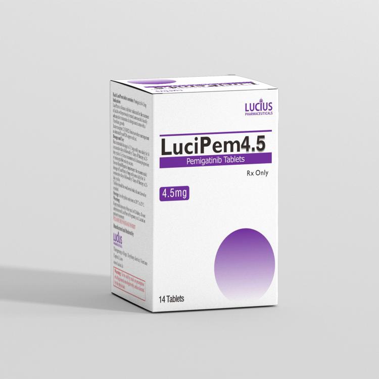 Pemitinib Pemigatinib tablets4.5mg/ tablets, 14 tablets/box