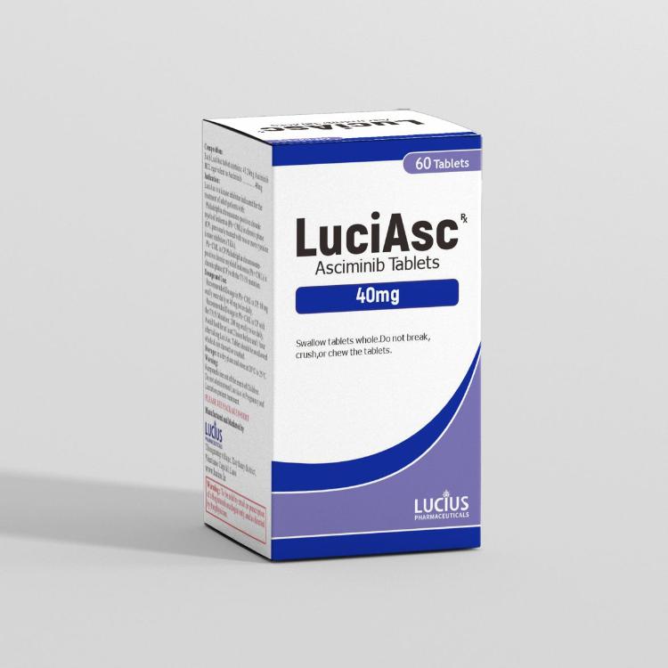 Asciminib tablets 40mg/tablet, 60 tablets/box