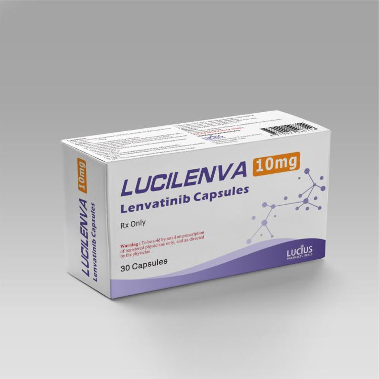 Levatinib 10 mg Lenvatinib capsules 10 mg/capsule, 30 capsules/box