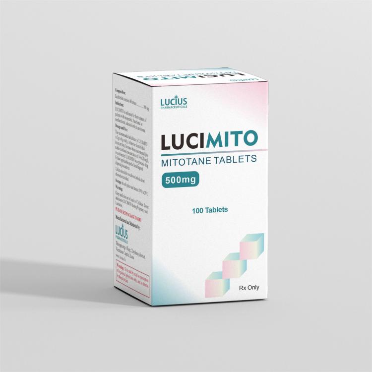 Mitotane tablets 500mg/tablet, 100 tablets/box