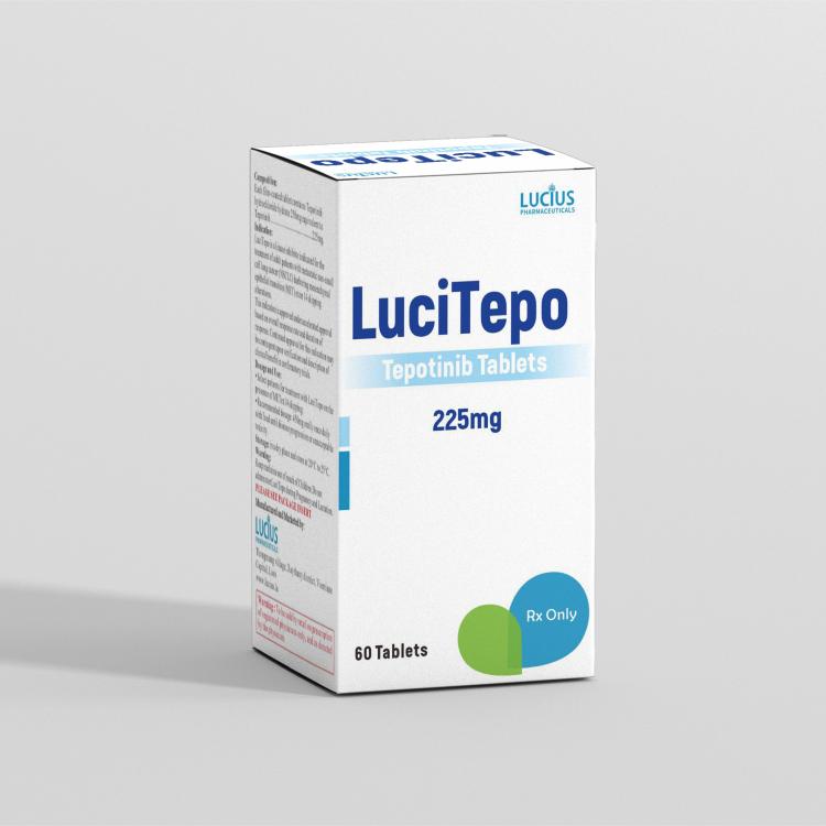 Tepotinib tablets 225mg/tablet, 60 tablets/box