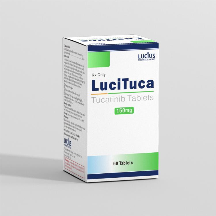 Tucatinib tablets 150mg/tablet, 60 tablets/box