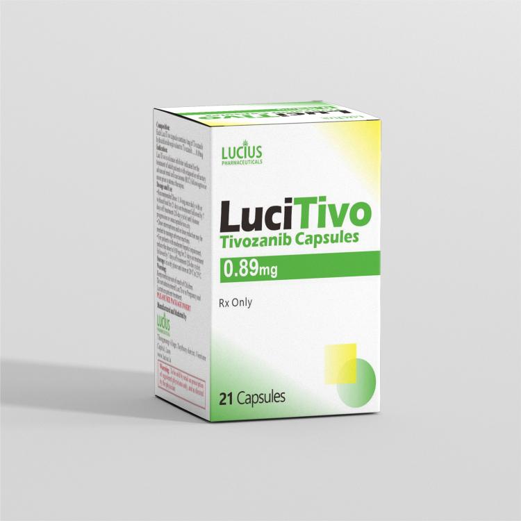 Tivozanib 0.89 mg Tivozanib capsules 0.89 mg × 21 capsules/box