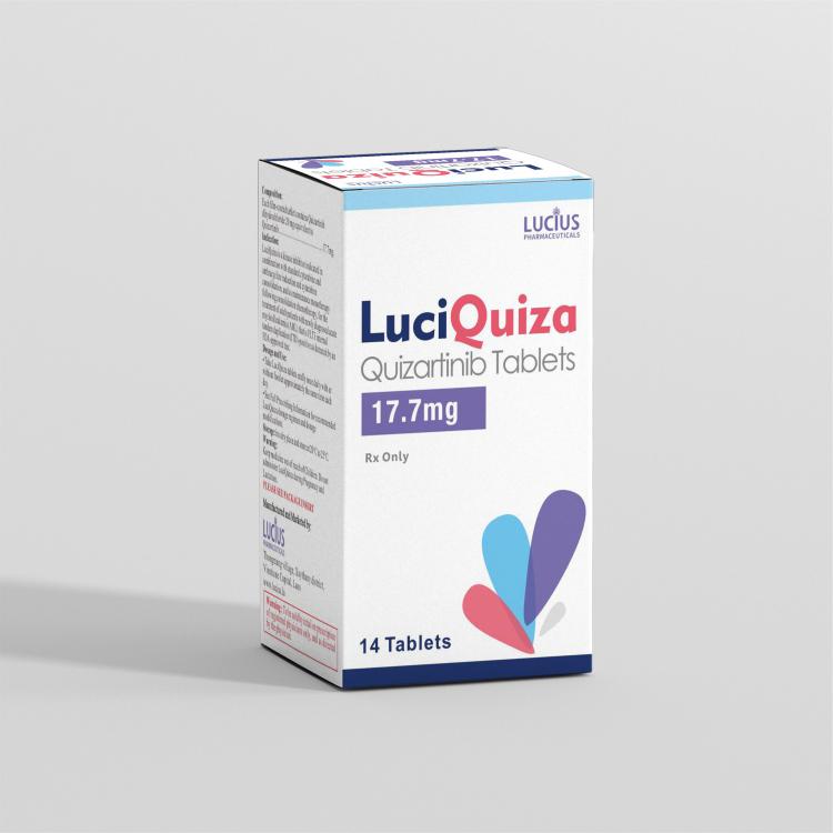 Quizartinib 17.7 mg Quizartinib tablets 17.7 mg x 14 tablets/box