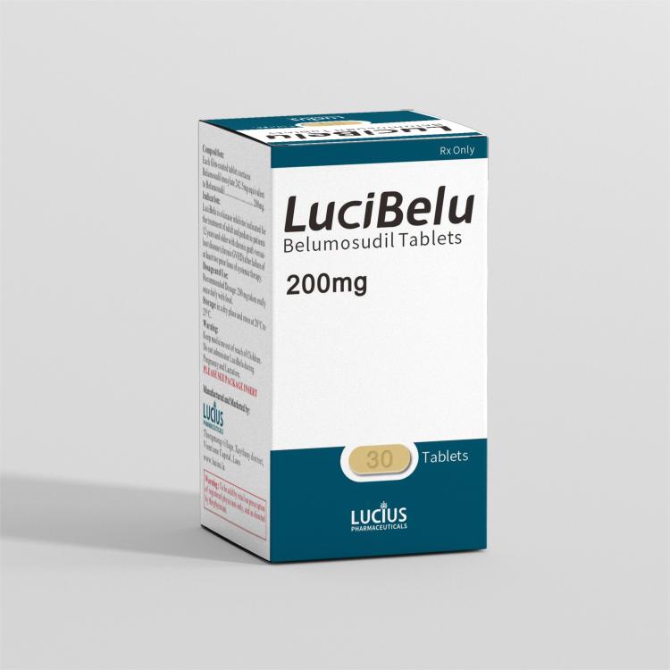 Belumosudil tablets 200mg/tablet, 30 tablets/box