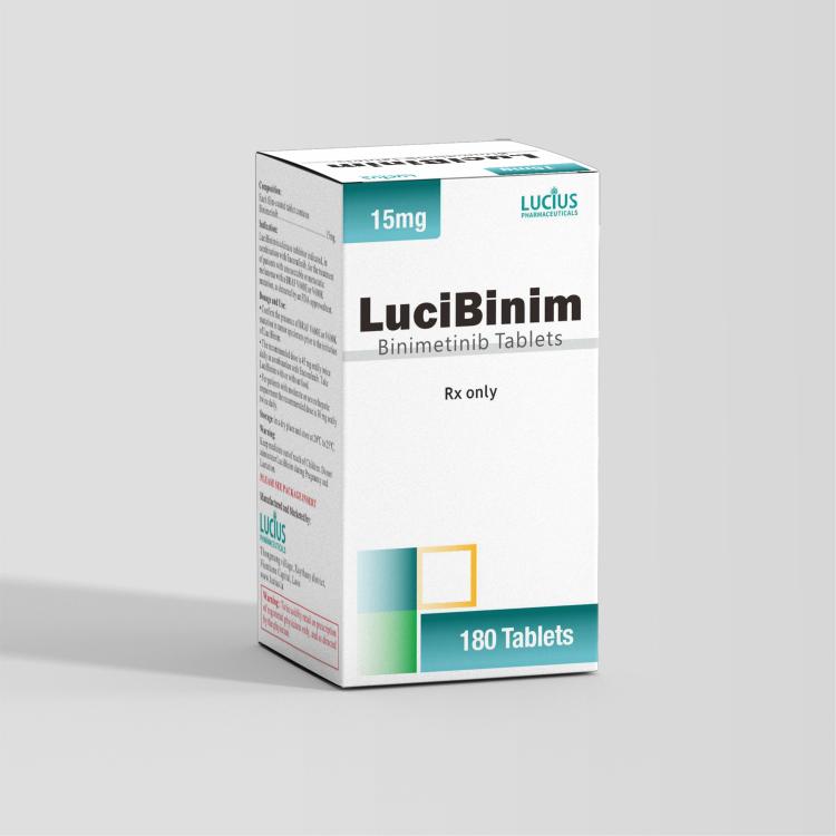 Bimetinib tablets 15mg/tablet, 180 tablets/box