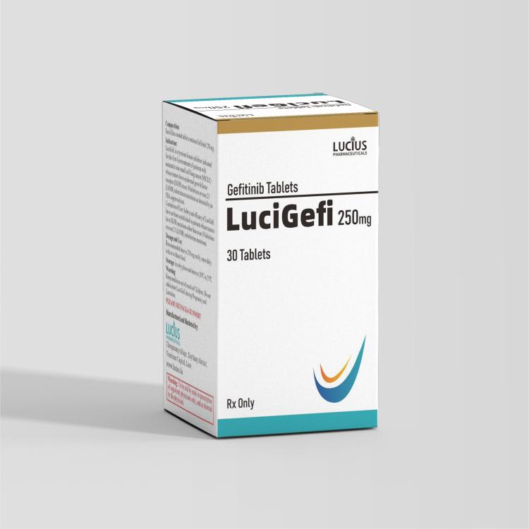 Gefitinib tablets 250mg/tablet, 30 tablets/box