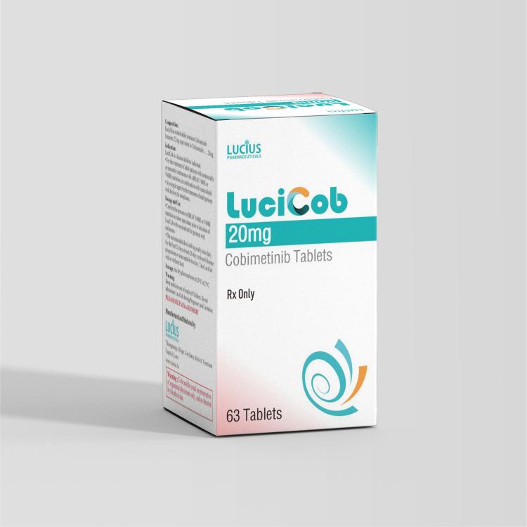 Cobimetinib tablets 20mg/tablet, 63 tablets/box