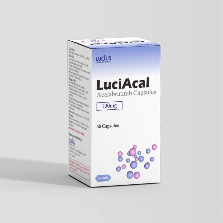 Acatinib Acalabrutinib capsules 100 mg/tablet, 60 capsules/box
