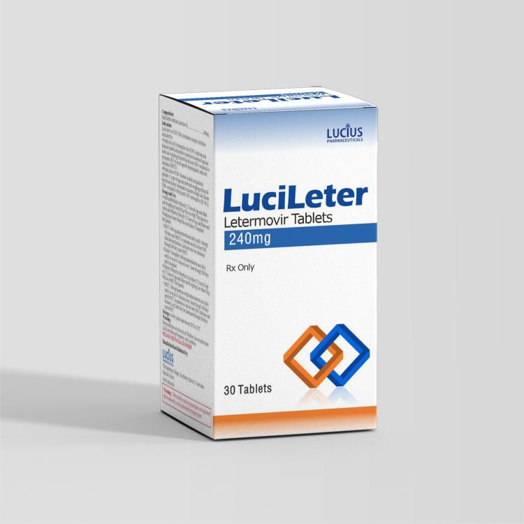 Letermovir tablets240mg/tablet, 30 tablets/box