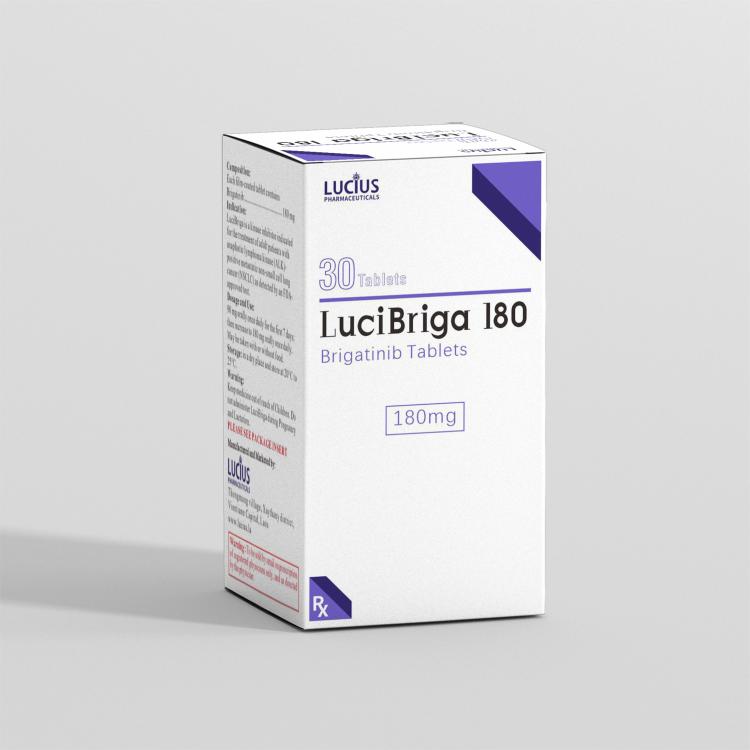 Bugatinib 180mg Brigatinib tablets 180mg x 30 tablets/box