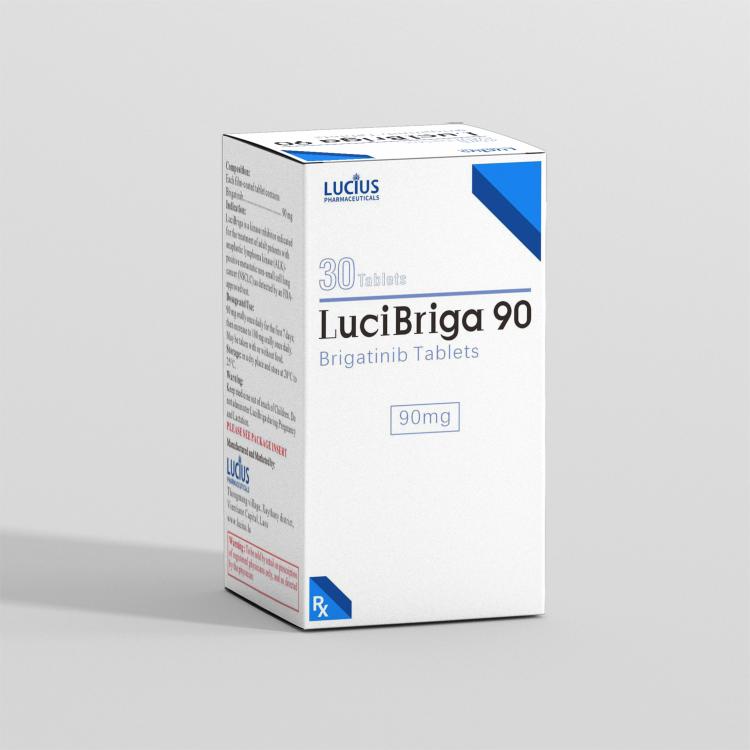 Bugatinib 90mg Brigatinib tablets 90mg x 30 tablets/box