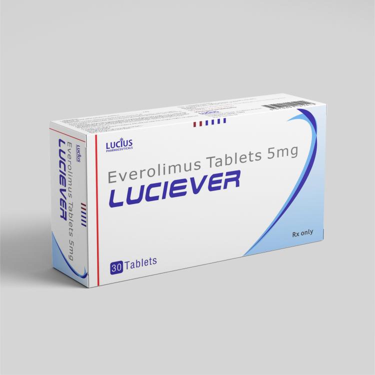 Everolimus 5mg Everolimus tablets 5mg x 30 tablets/box