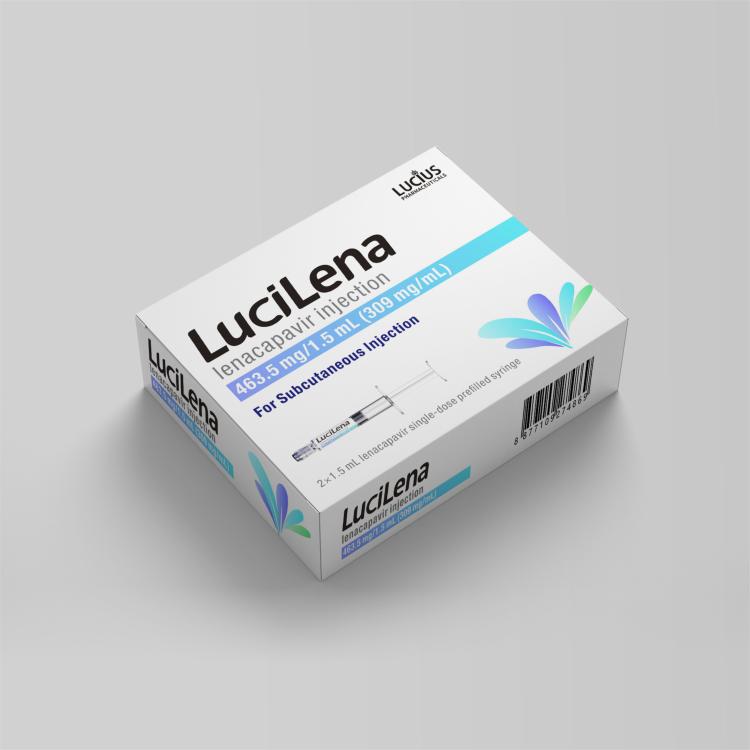 Lenacapavir Sodium Injection: Single dose pre-filled syringe (pre-filled), 463.5 mg/1.5 mL (309 mg/mL).